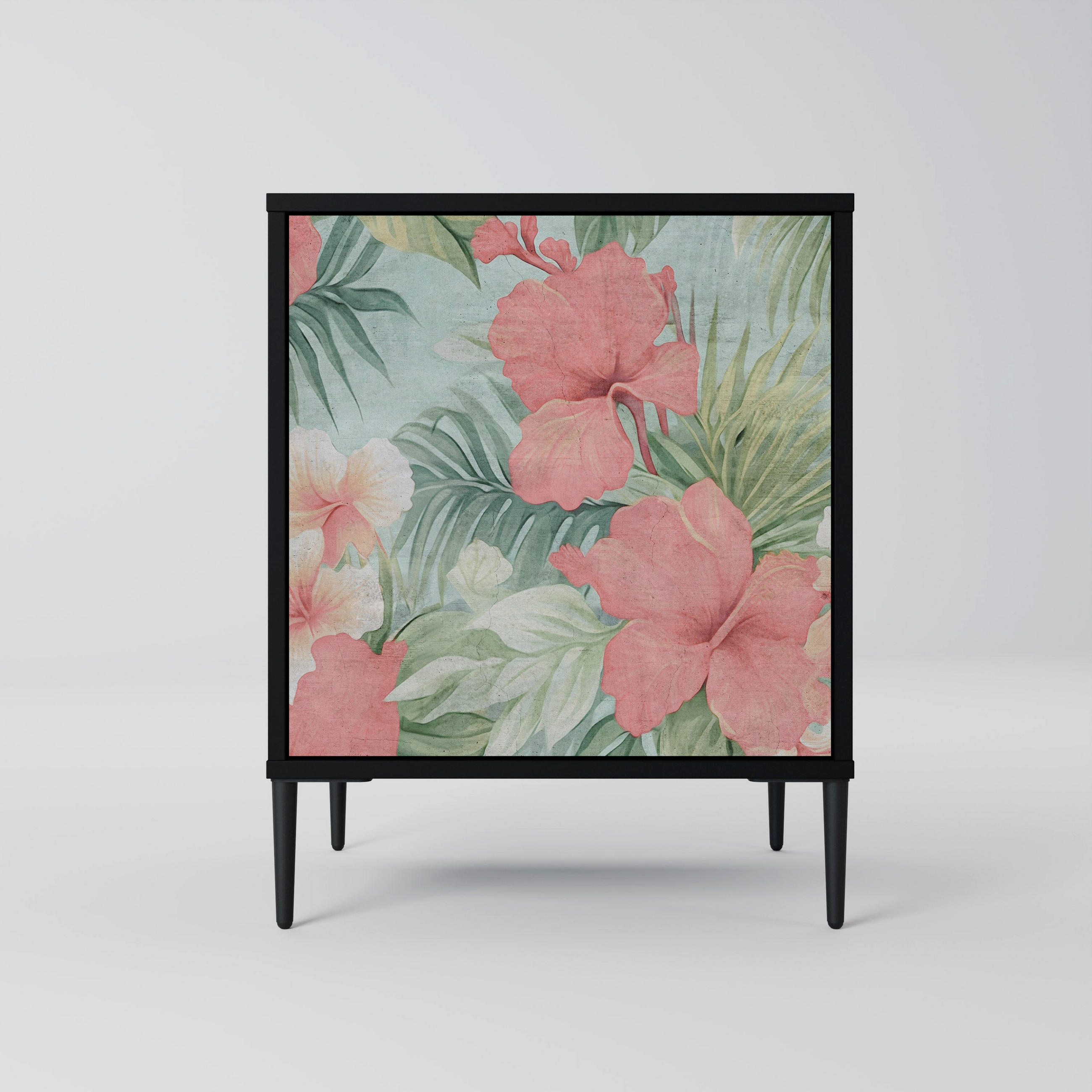 SpaceRebels Sideboard Schwarz 57.5x72.5x42 cm