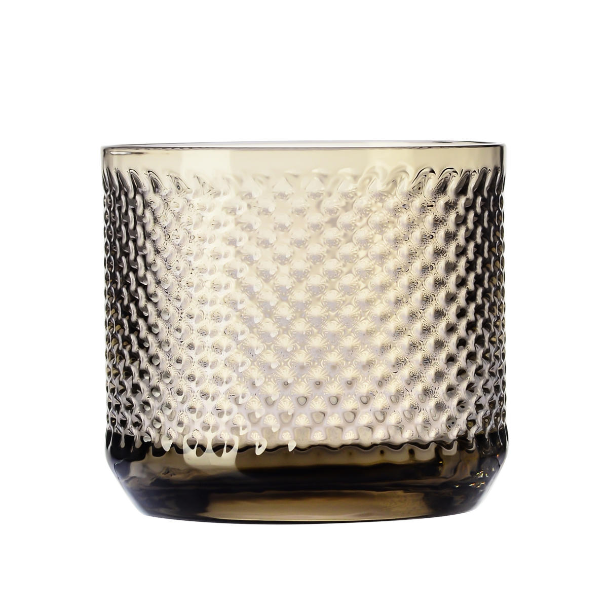 WHISKYGLÄSER, 4er-Set, 270 ml, Handgemacht - Braun, Glas (0.27L) - Krosno Glass