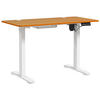 HÖHENVERSTELLBARER Schreibtisch, Natur - Naturfarben, Kunststoff (120/60/116cm) - Vinsetto
