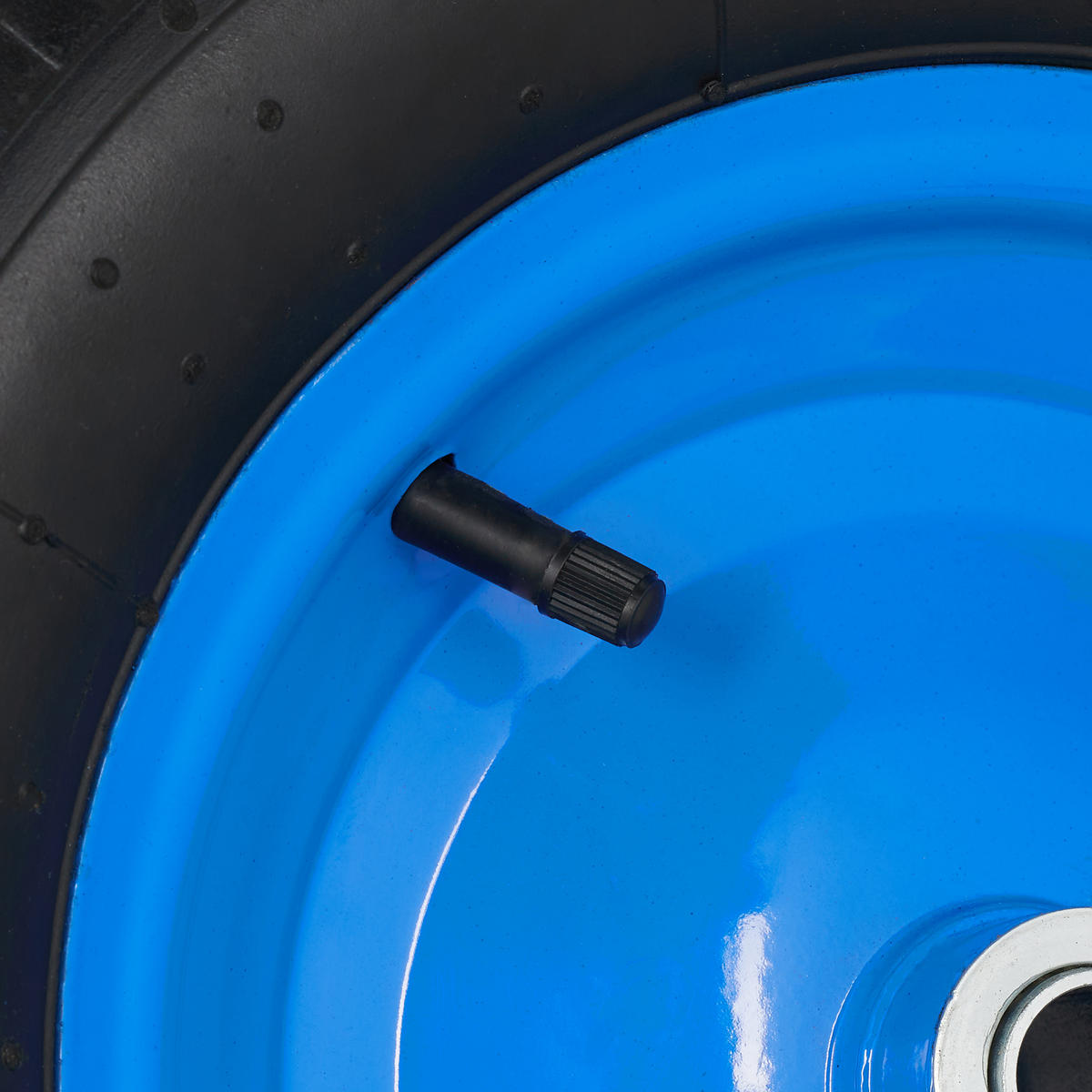 SCHUBKARRENRAD - Multicolor, Kunststoff/Metall (39/39/9cm) - Relaxdays