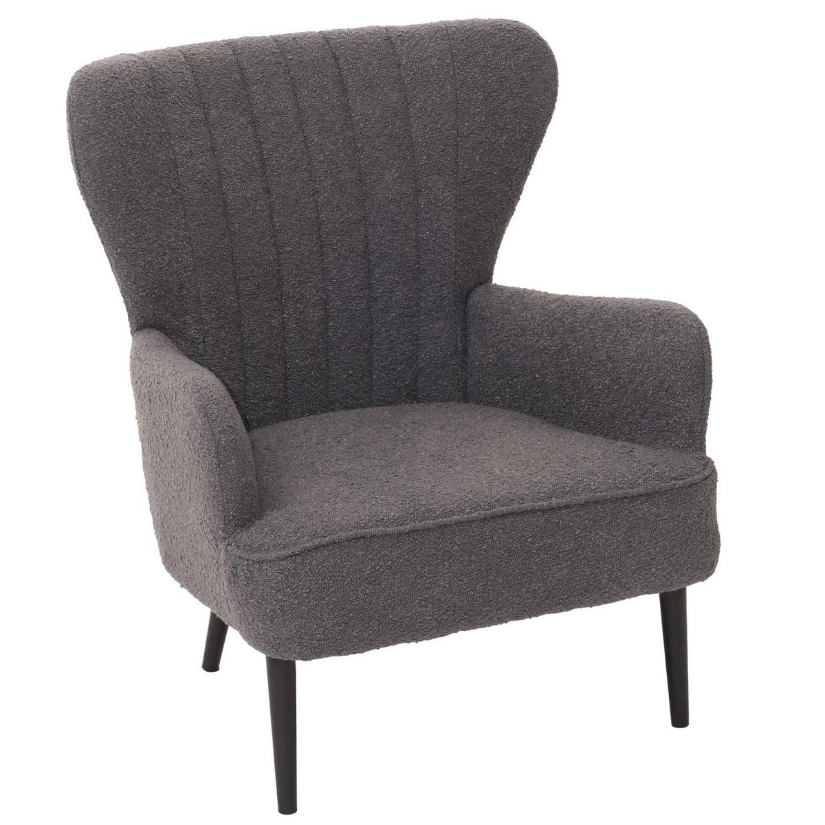 LOUNGE-SESSEL Grau - Grau, Textil (75/80/78cm) - MCW
