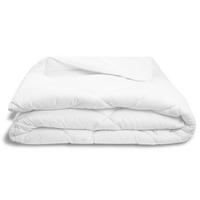 BETTDECKE, 135x200 cm, 50% Polyester, 50% Baumwolle, Weiß - Weiß, Textil (135/200cm) - Zollner