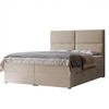 BOXBETT 120x200 cm mit Topper - Creme, Holzwerkstoff/Textil (120/200cm) - Idohome