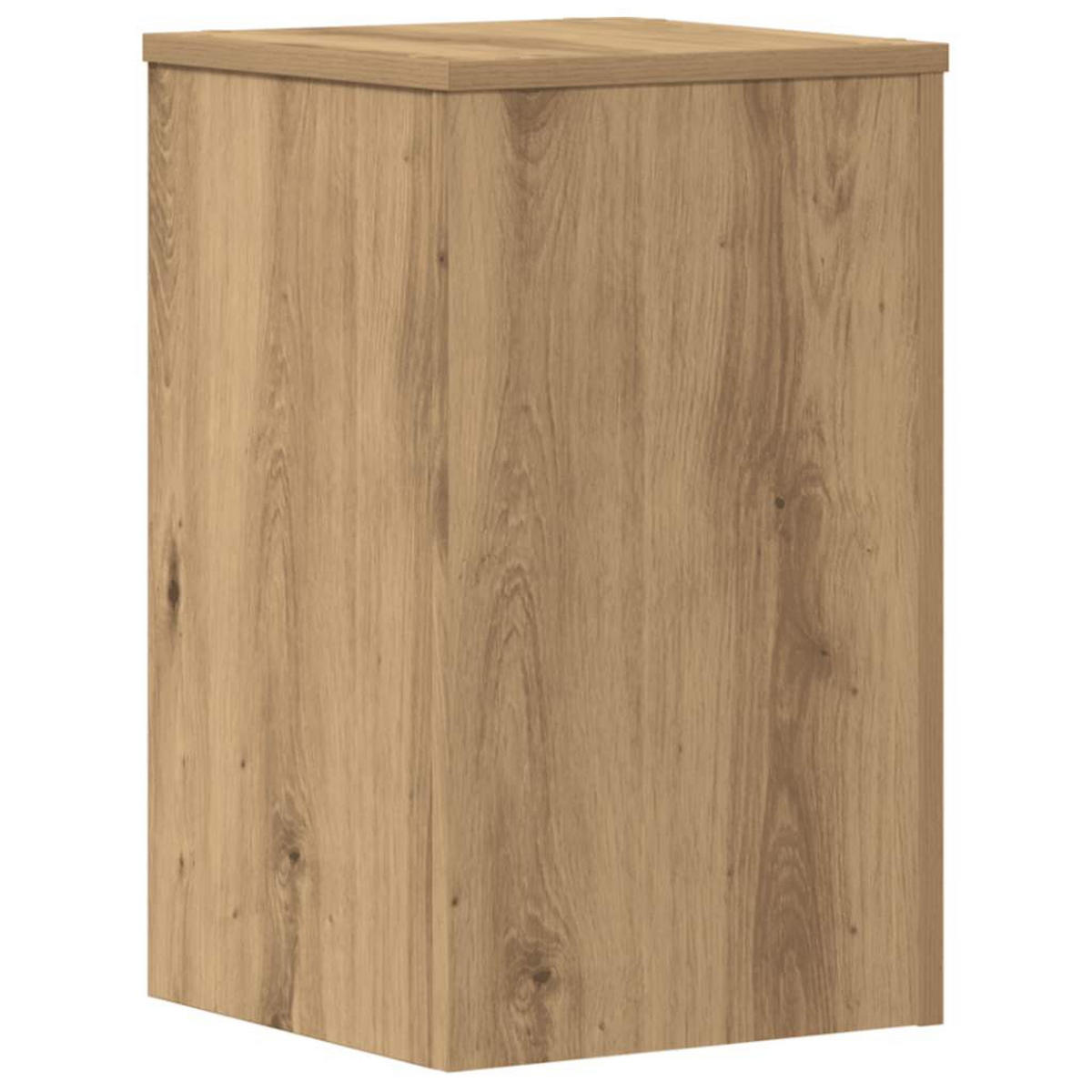PFLANZENSTÄNDER 2er Set Artisan-Eiche 30/30/50 Cm Holzwerkstoff - Braun, Holzwerkstoff (30/50/30cm) - vidaXL
