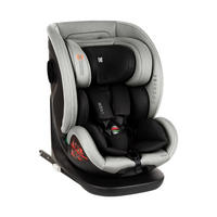 KINDERSITZ i-View i-Size hellgrau (40-150cm) Isofix Top Tether 360-Grad-Drehung - Grau, Kunststoff (44/57/53cm) - Kikka boo