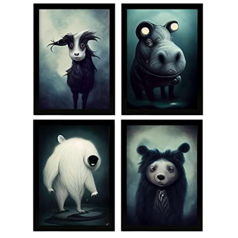 Nacnic Poster Schwarz 29.7x3 cm