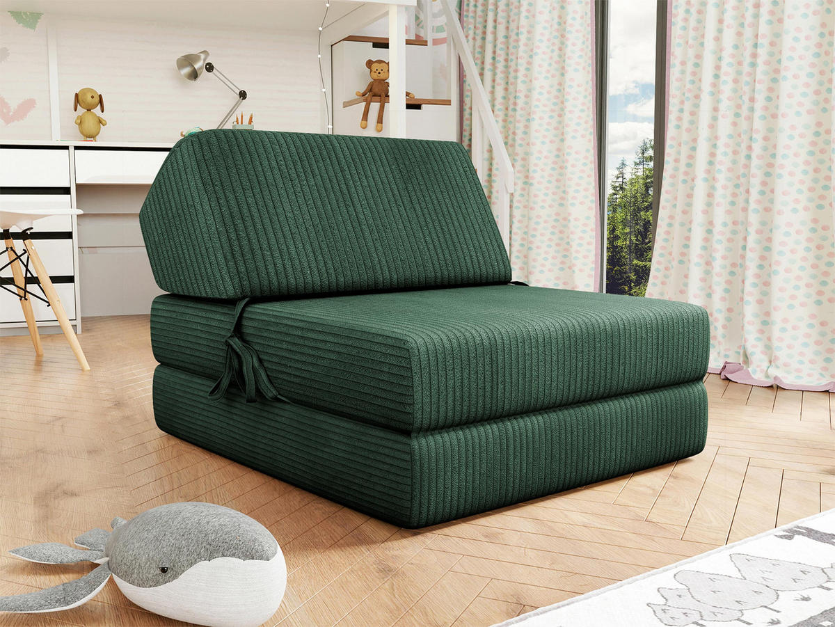 CANAPEA EXTENSIBILA PAT Kevin Reiat - verde, material textil (73/58/90cm) - MIRJAN24