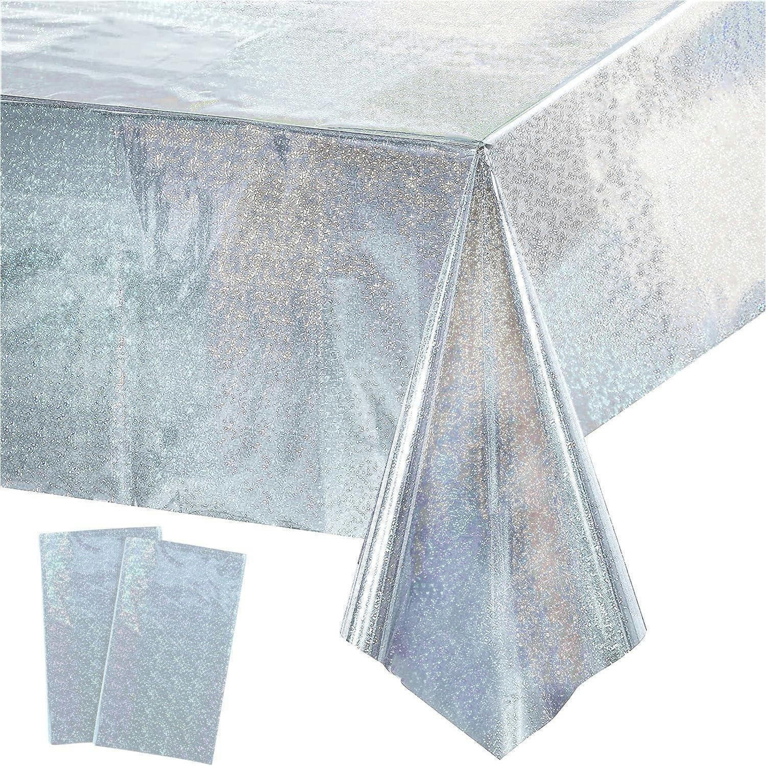 XXXLutz Tischdecke Silber 137x1.5x274 cm