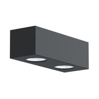 DECKENLEUCHTE - Anthrazit, Metall (10/25/7cm) - Lumicom
