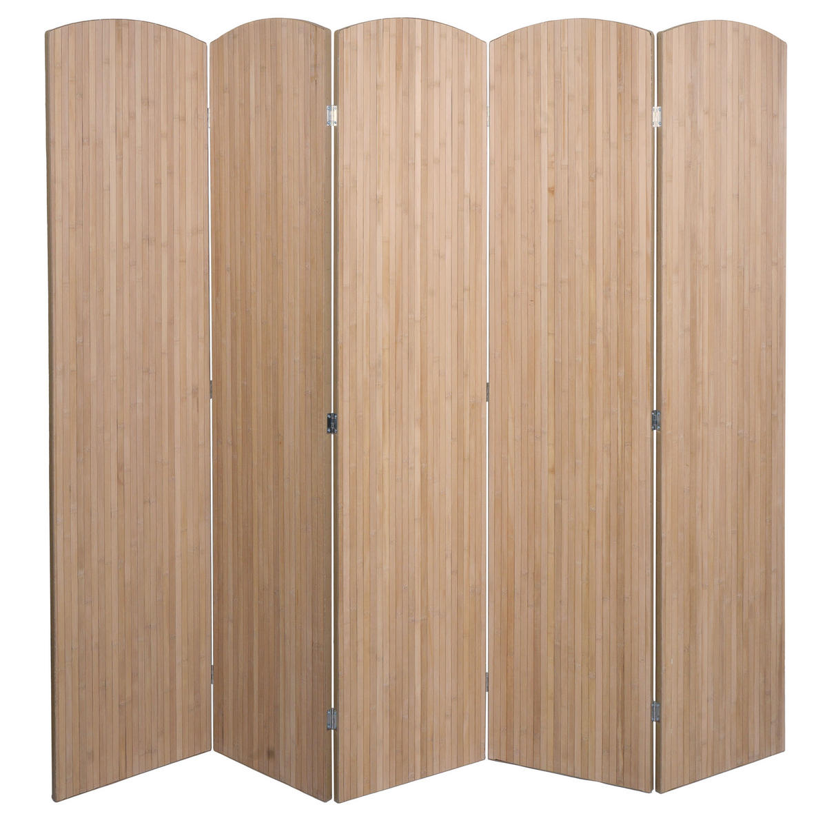 PARAVENT Braun - Braun, Holz (204/170/2cm) - MCW