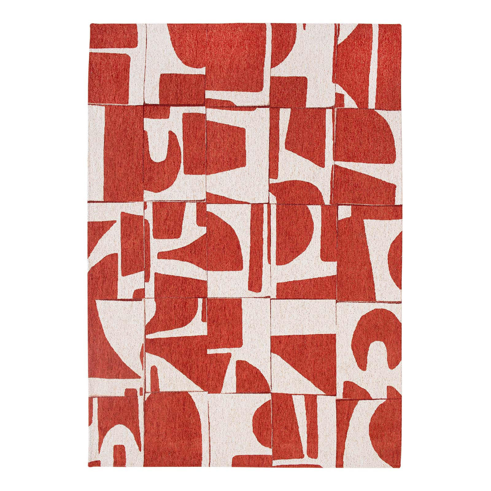 TEPPICH In-/Outdoor Flachgewebe STALE Rot 240 x 340 cm - Rot, Textil (240/340cm) - Novatrend