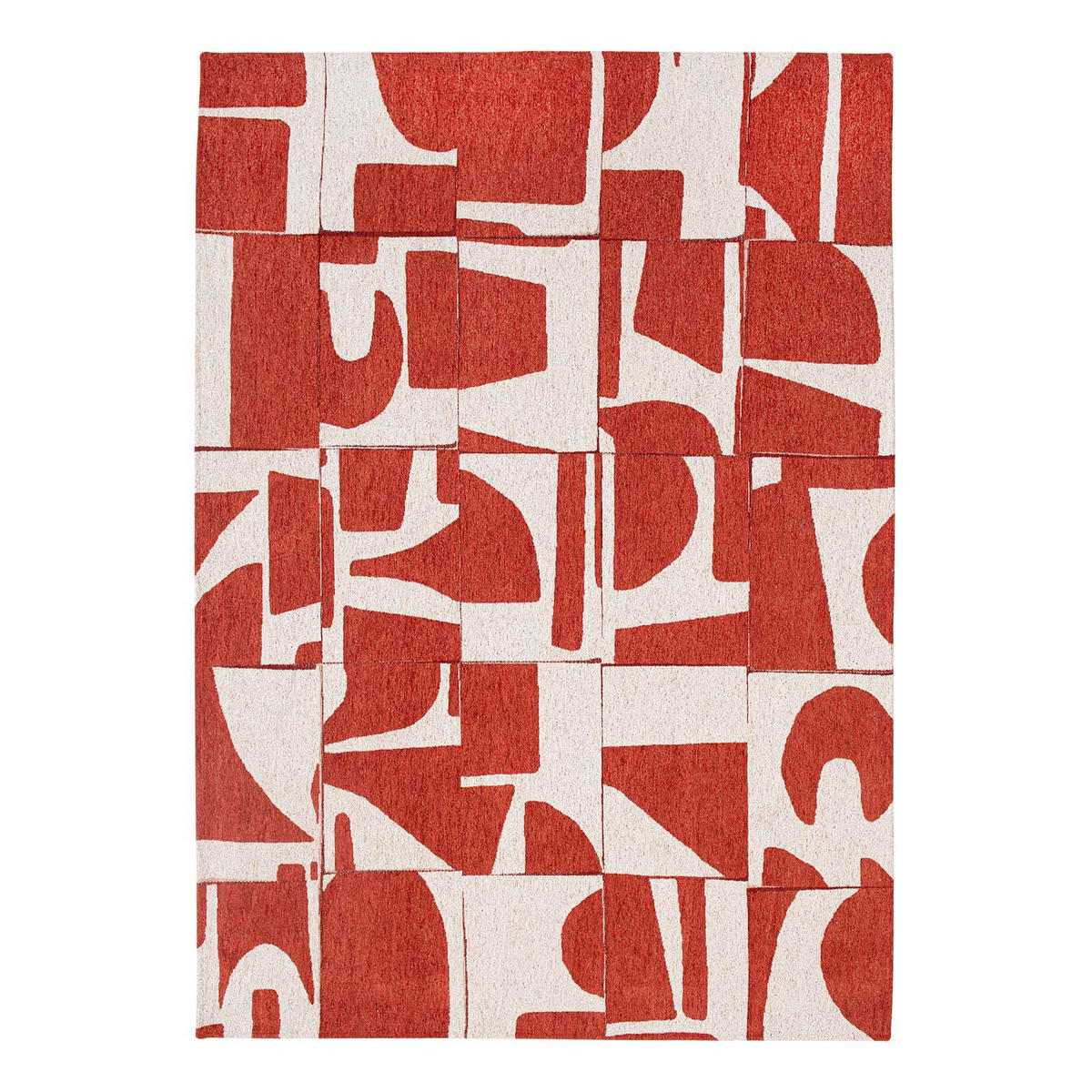 TEPPICH In-/Outdoor Flachgewebe STALE Rot 240 x 340 cm - Rot, Textil (240/340cm) - Novatrend