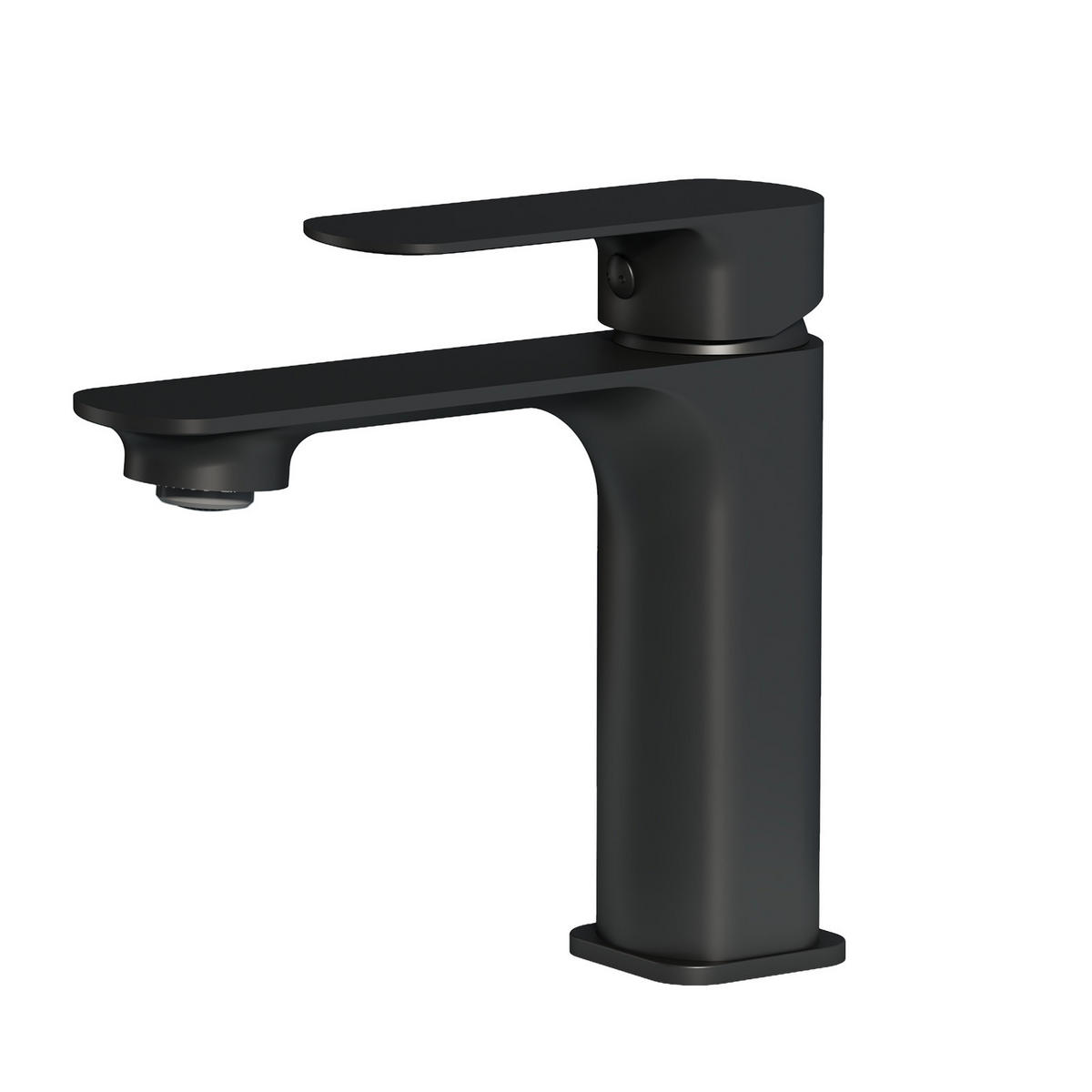 WASCHTISCHARMATUR aus 4MS-Messing Schwarz 15,2 cm - Schwarz, Metall (15.2/4.5/16.6cm) - EMKE