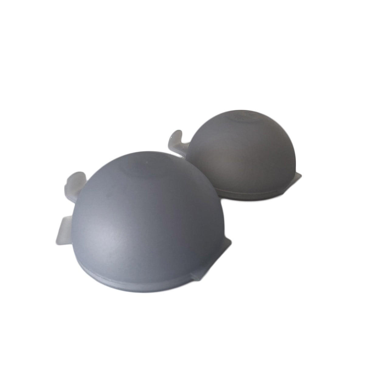 MINI-KÜHLSCHRANKHAKENBOXEN - 2er-Pack - 11,5/11,5/6 cm - Transparent, Kunststoff (11.5/6/11.5cm) - Calicosy