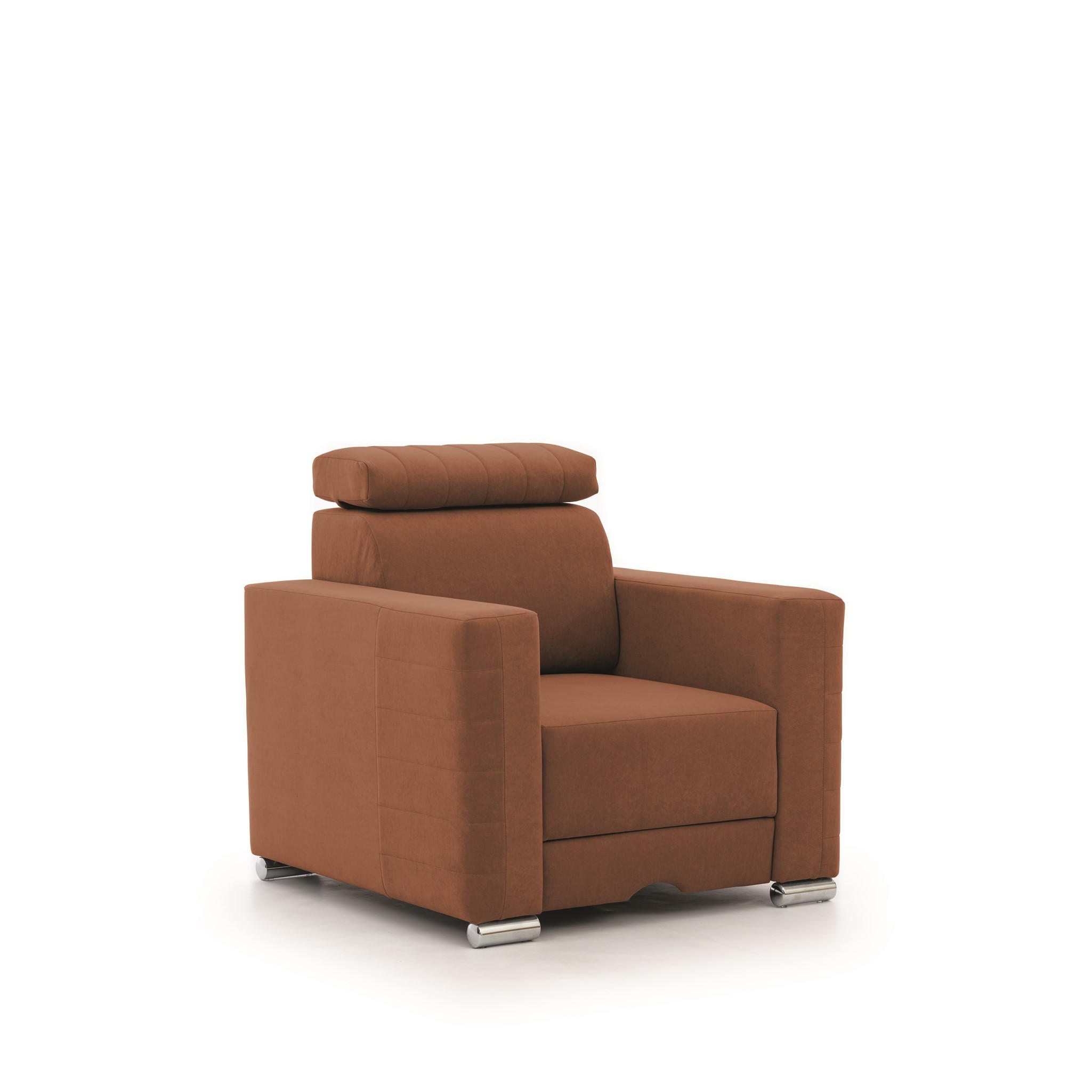 Fun Möbel Sessel Rotbraun 94x92x93 cm