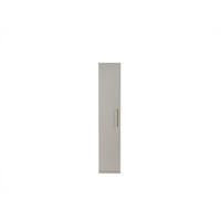 KLEIDERSCHRANK Gold Line 1 trg., Anschlag rechts - Grau, Holzwerkstoff (44/220/60cm)