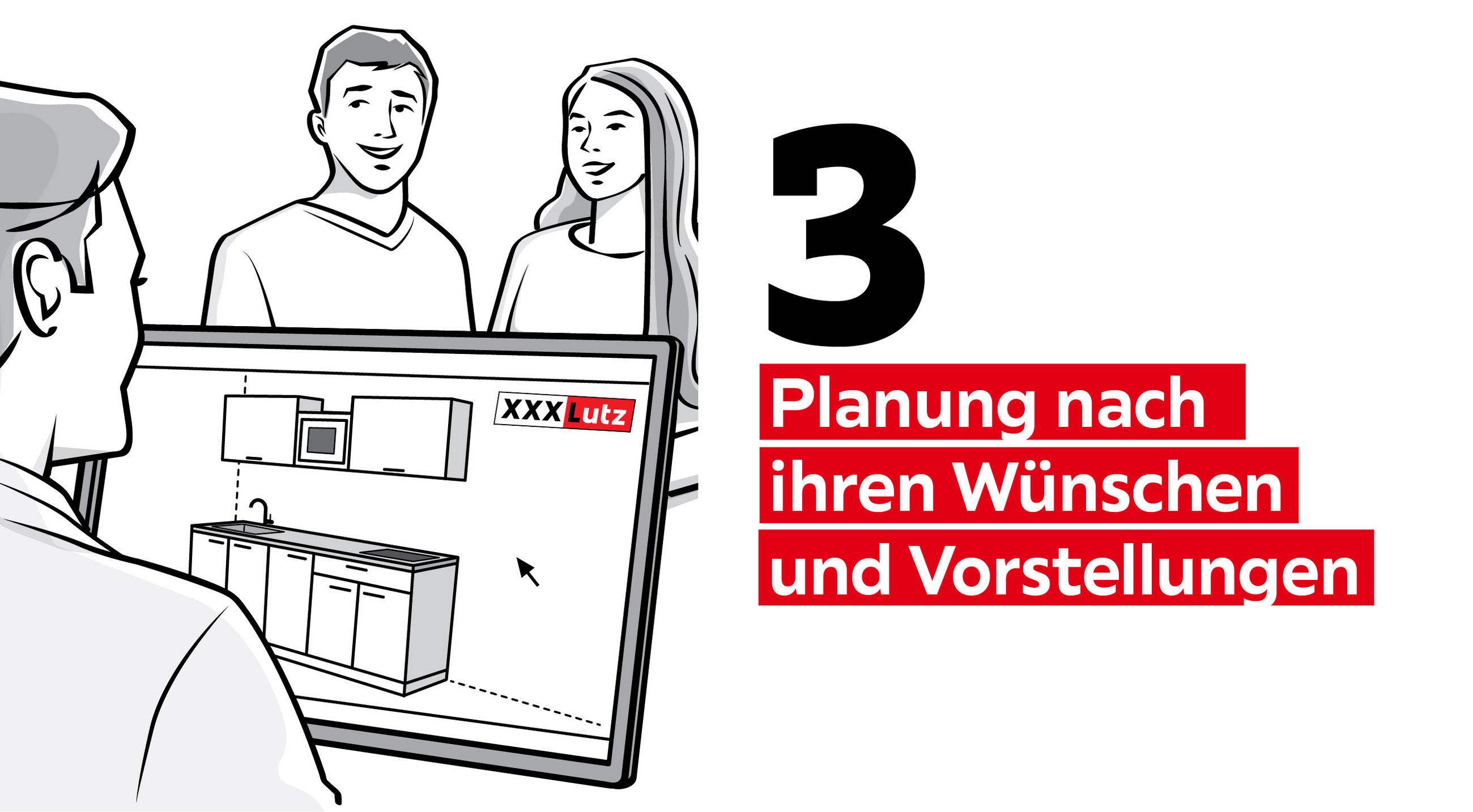 XXXL-Kuechenberatung: Schritt 3