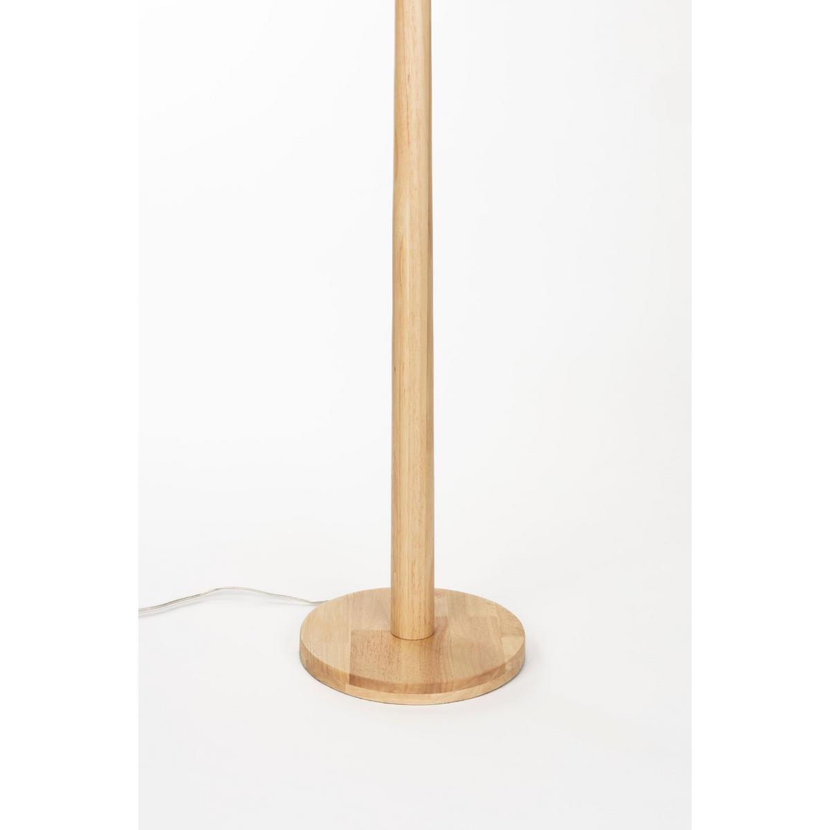 STEHLAMPE Scallop Natur - Naturfarben, Holz (30/50/149cm) - Dutchbone