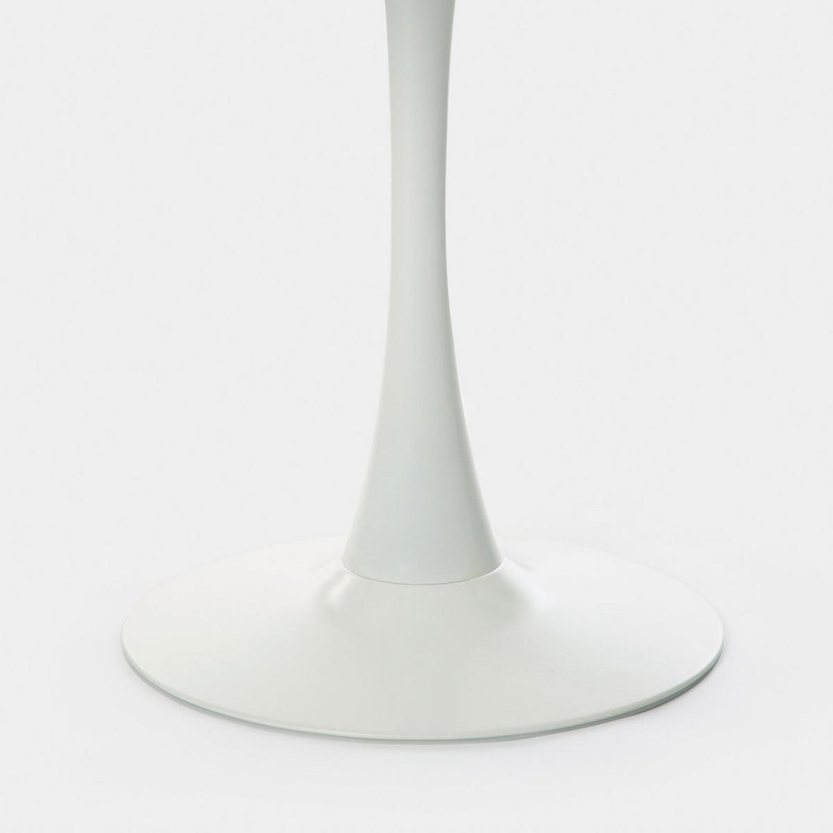 ESSTISCH Cory Weiß 80 cm x 73 cm - Weiß, Holzwerkstoff (80/80/73cm)