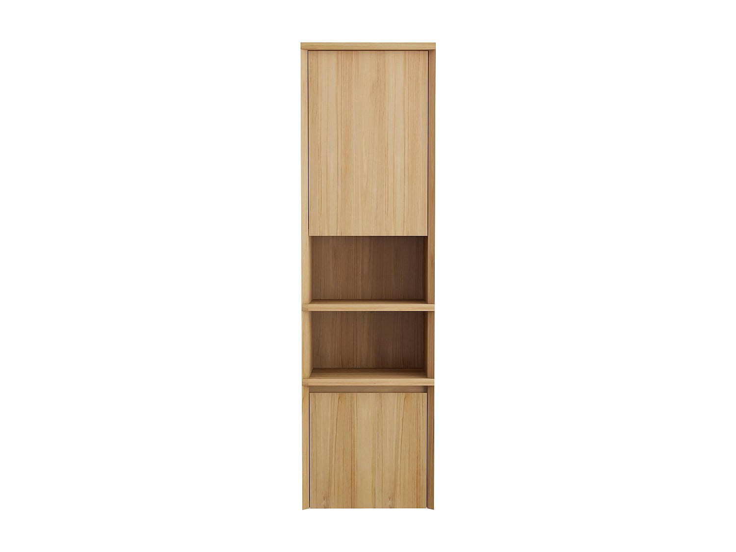 BADSCHRANK - 40 cm x 35 cm - holz - naturfarben hell Kupang - Naturfarben, Holz (40/140/35cm) - Vente-Unique