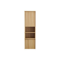 BADSCHRANK - 40 cm x 35 cm - holz - naturfarben hell Kupang - Naturfarben, Holz (40/140/35cm) - Vente-Unique