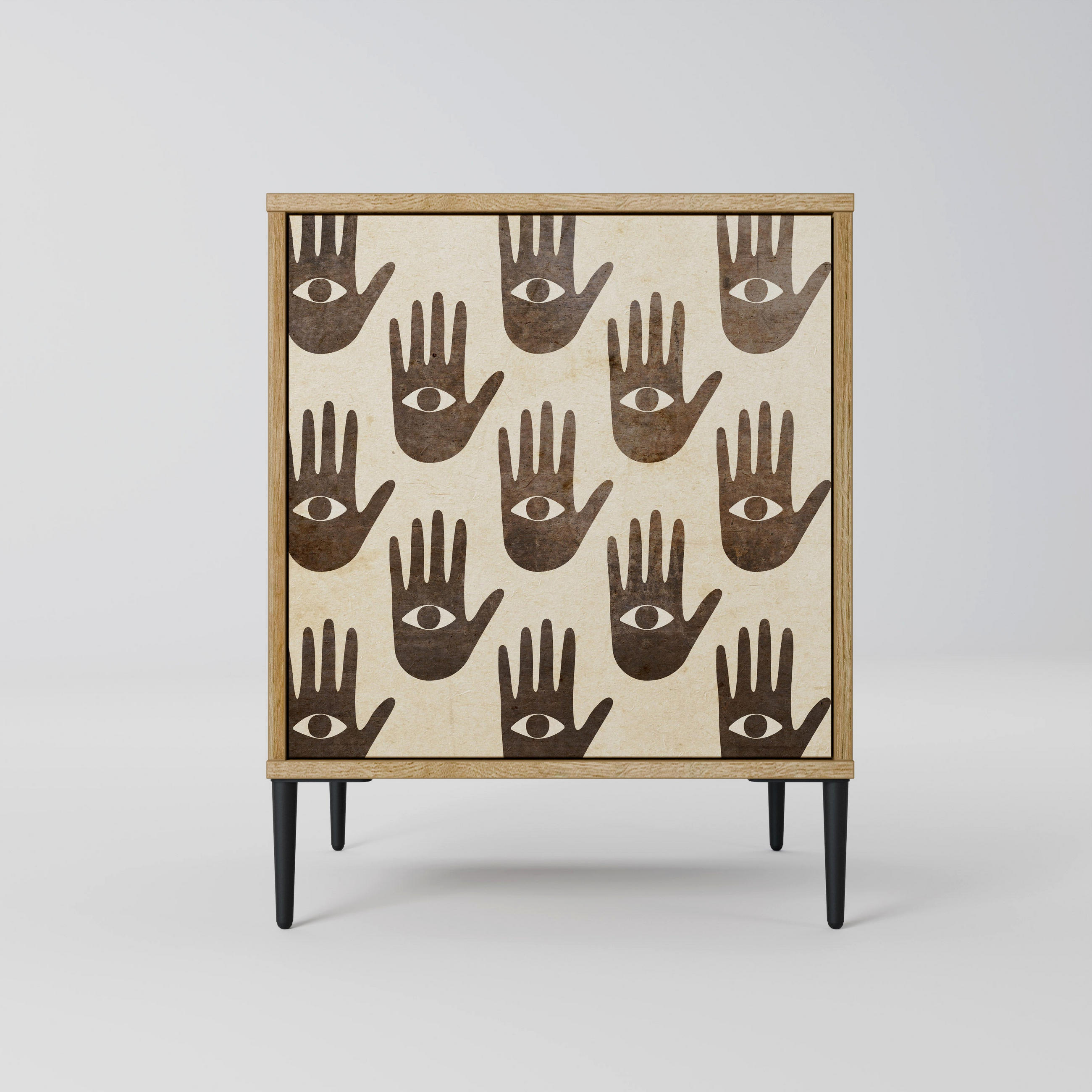 SpaceRebels Sideboard Eiche 57.5x72.5x42 cm