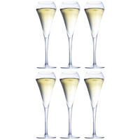 CHAMPAGNERGLAS Champagnergläser Open Up 200 ml - 6 Stücke - Transparent, Glas (0.2L)