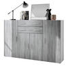 HIGHBOARD Aron Fronten in Avola-Anthrazit - Anthrazit, Holzwerkstoff (166.5/106.5/35cm) - Vladon