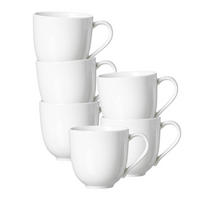 HENKELBECHER Skagen weiß 440 ml 6er Set - Weiß, Keramik (0.44L) - Ritzenhoff Breker