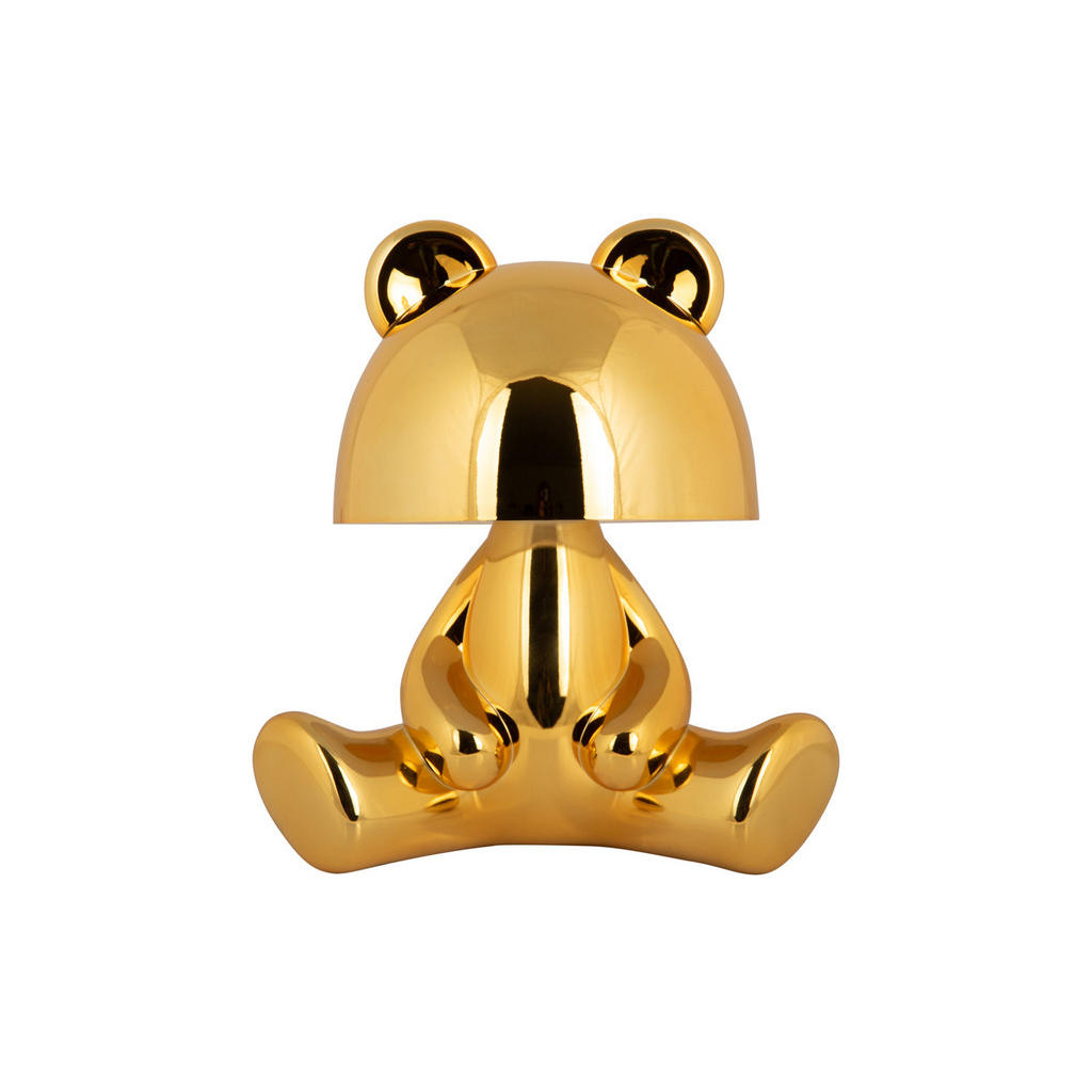 Thumbnail - Leitmotiv Tischlampe, Gold, Kunststoff, 17x24x22 cm, CE, Lampen & Leuchten, Innenbeleuchtung, Tischlampen, Tischlampen