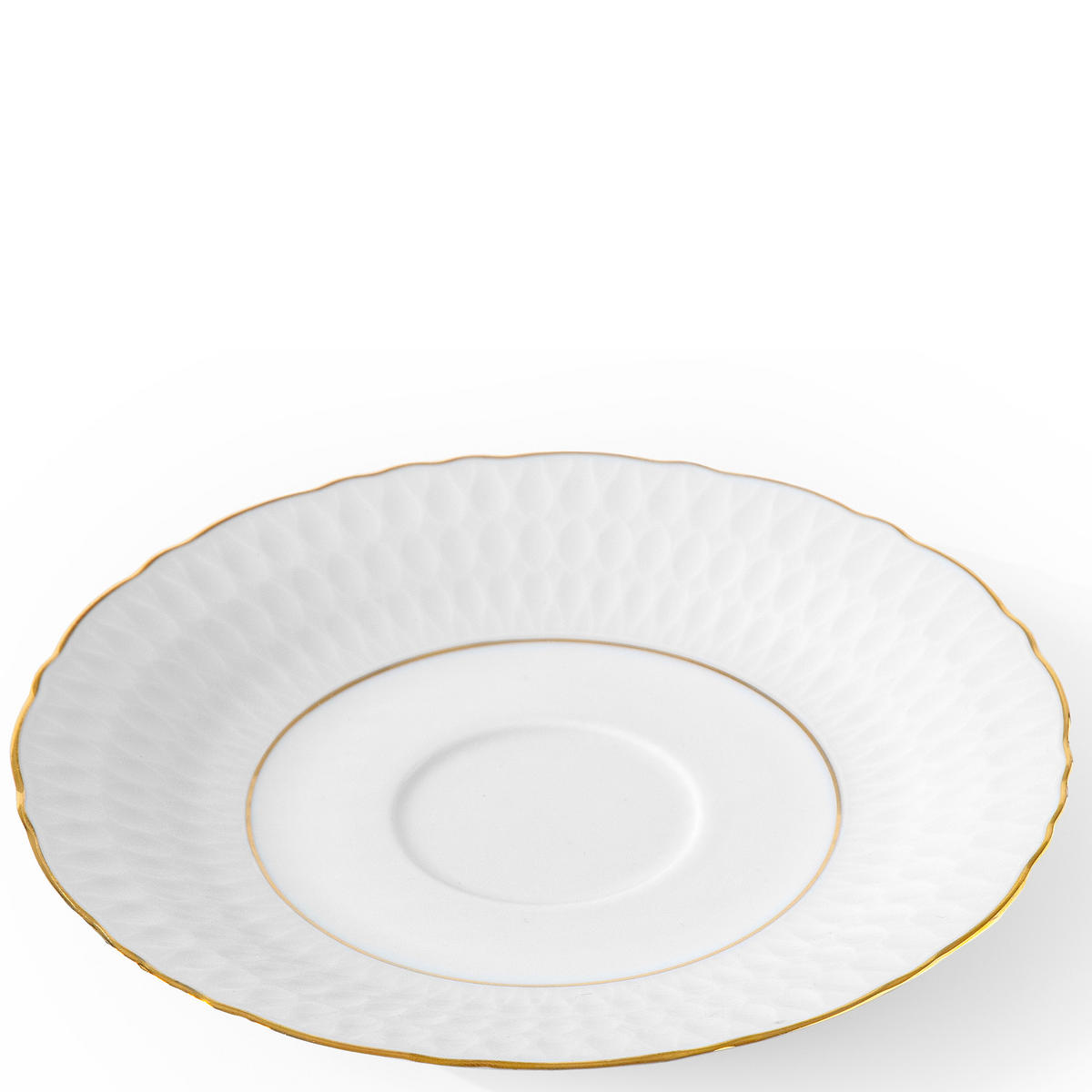 KAFFEESERVICE 6 Personen CMIELOW SOFIA GOLDRAND 18-tlg aus Porzellan - Weiß, Keramik (21/22/21cm) - KONSIMO®