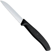 SCHÄLMESSER Swiss Classic - Schwarz - Gerade - 8 cm - Schwarz, Metall (19cm) - Victorinox