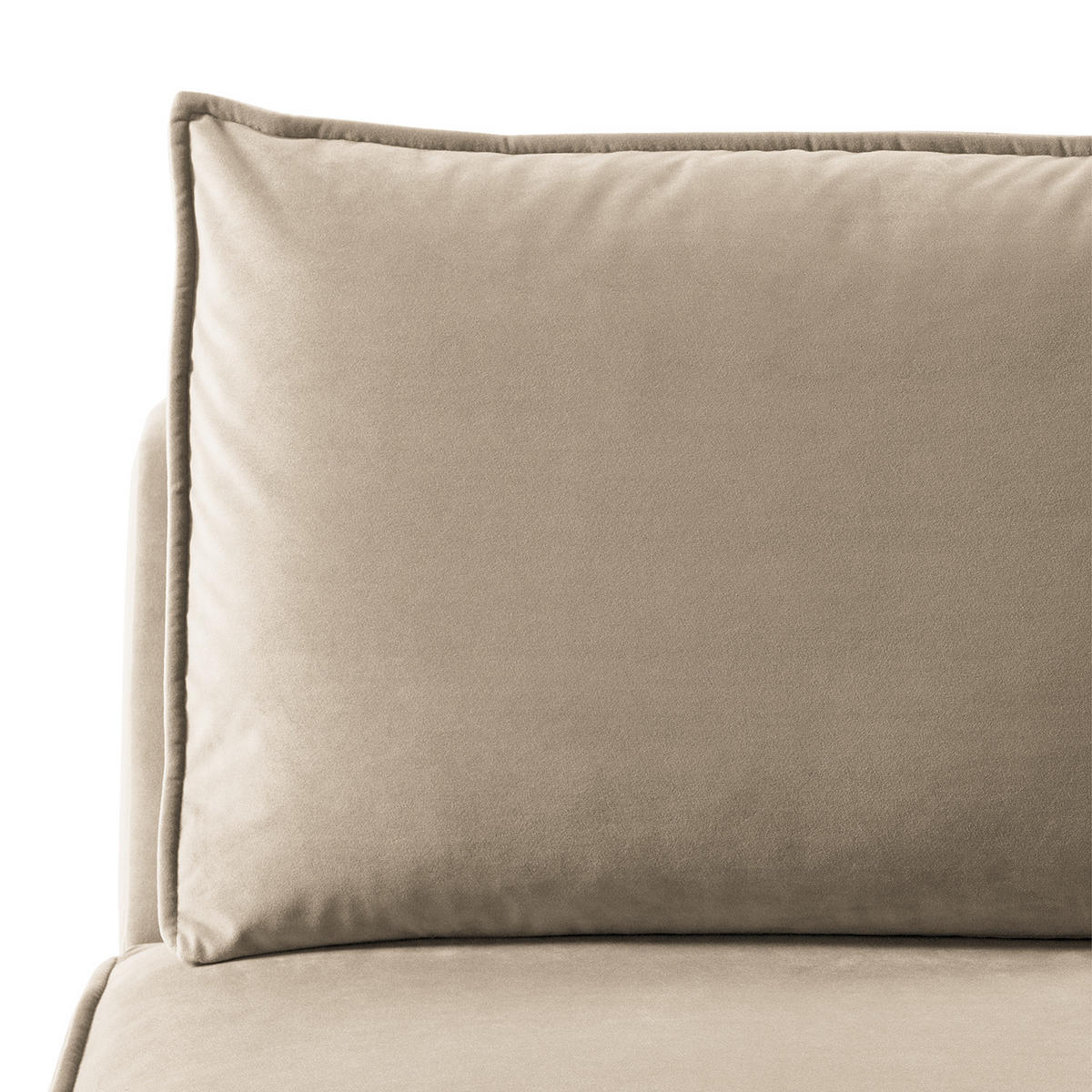 MODULSESSEL - Beige, Holz/Textil (80/82/99cm) - home24
