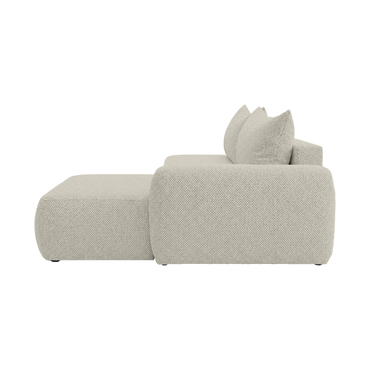 ECKSOFA Munduk I mit Schlaffunktion, Creme - Creme, Textil (302/184cm) - Fedve