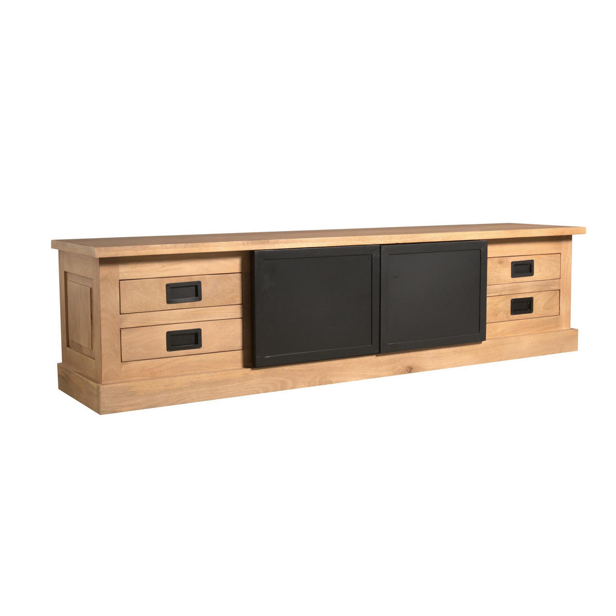 TV-MÖBEL Noa Braun 45/200/50 cm - Braun, Holz (200/50/45cm) - Starfurn
