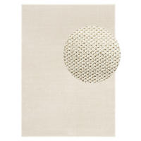 TEPPICH CALMA creme modern 80/150 cm - Creme, Textil (80/150cm) - Tapiso