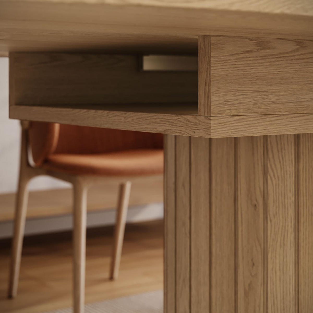 AUSZIEHBARER Tisch WILLOW 180–220 cm - Eichefarben, Holzwerkstoff (180/90/76cm) - Lookway