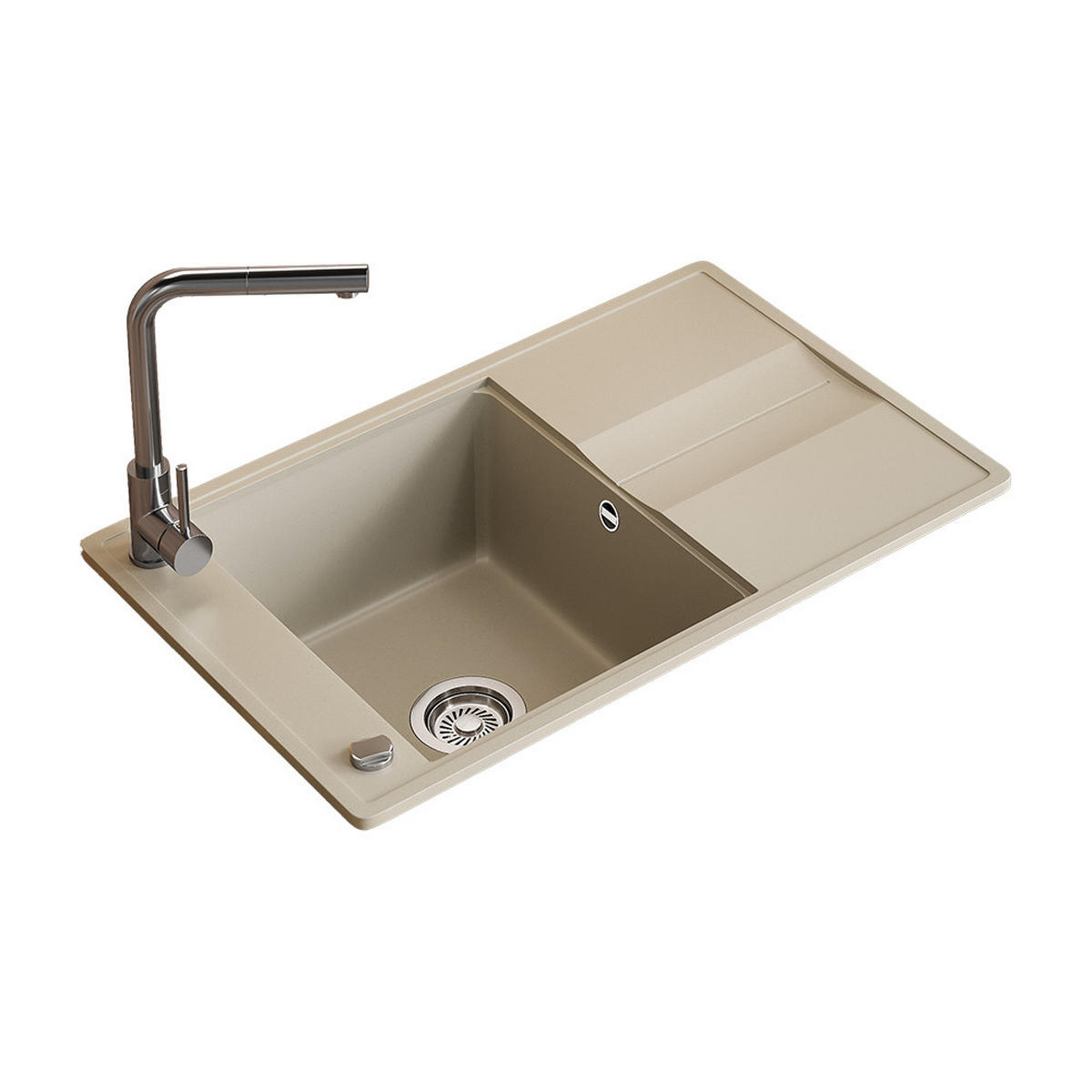 UMYVADLO Kyoto Béžová - béžová, keramika (78/20/50cm) - Bergstroem