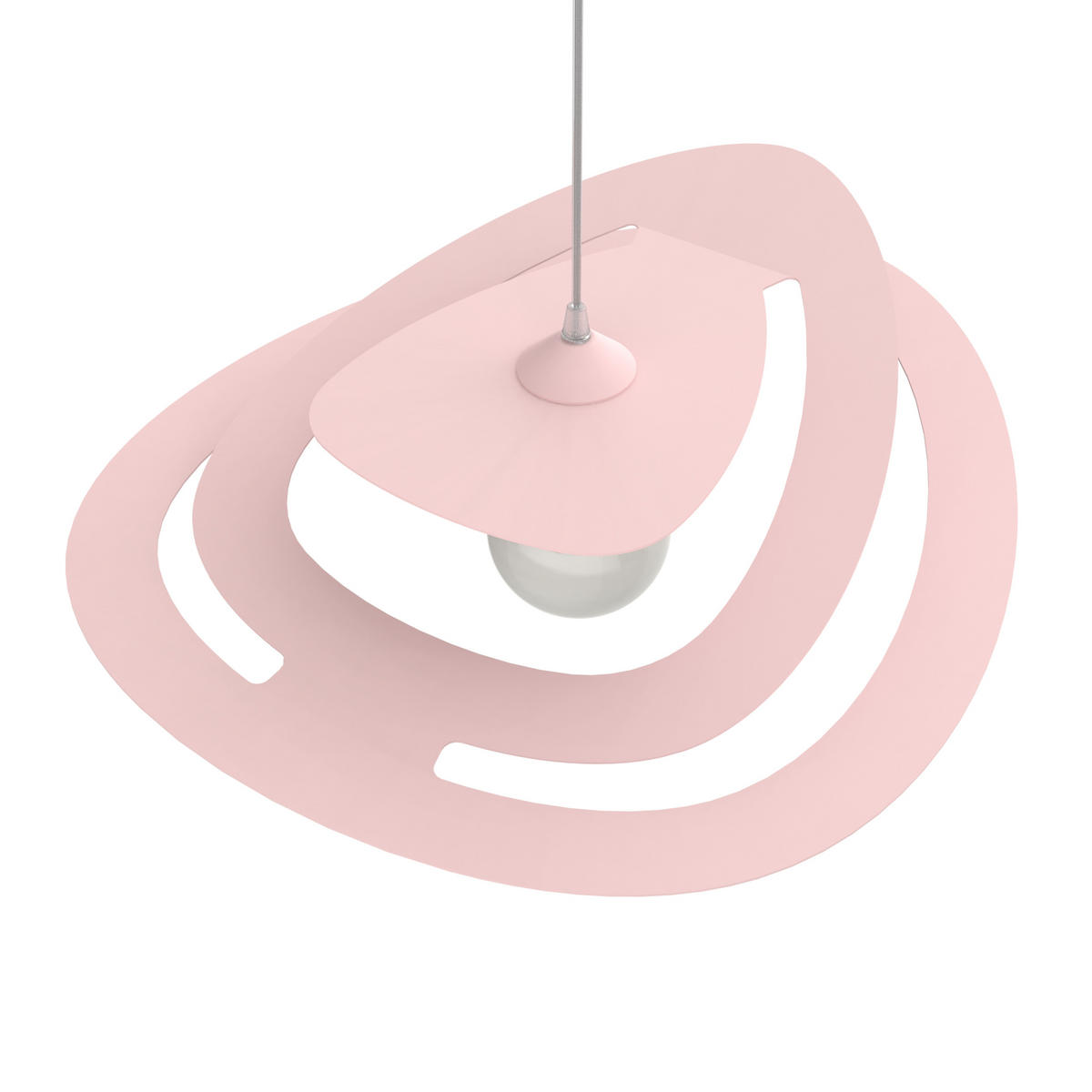 HÄNGELEUCHTE - Pink, Metall (51/60/11cm) - Lumicom