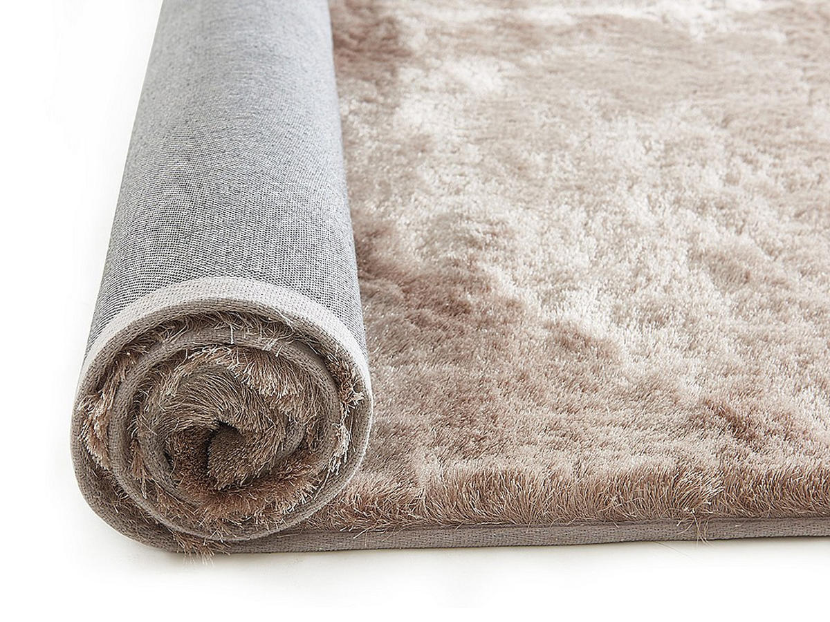 WOHNZIMMERTEPPICH - 200 cm x 140 cm - Stoff - Taupe - DOLCE - Taupe, Textil (200/140cm) - Vente-Unique