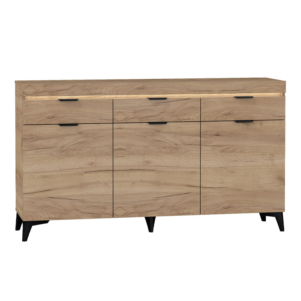 SIDEBOARD Ruben Holz - Braun, Holzwerkstoff (157/90/40cm) - Petits-meubles