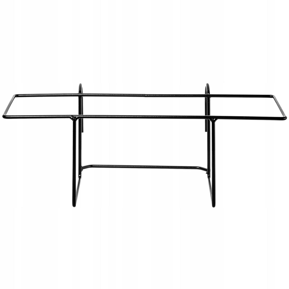 AUFHÄNGER für Balkonkasten 39 x 14 cm - Schwarz, Metall (14/39cm) - KADAX
