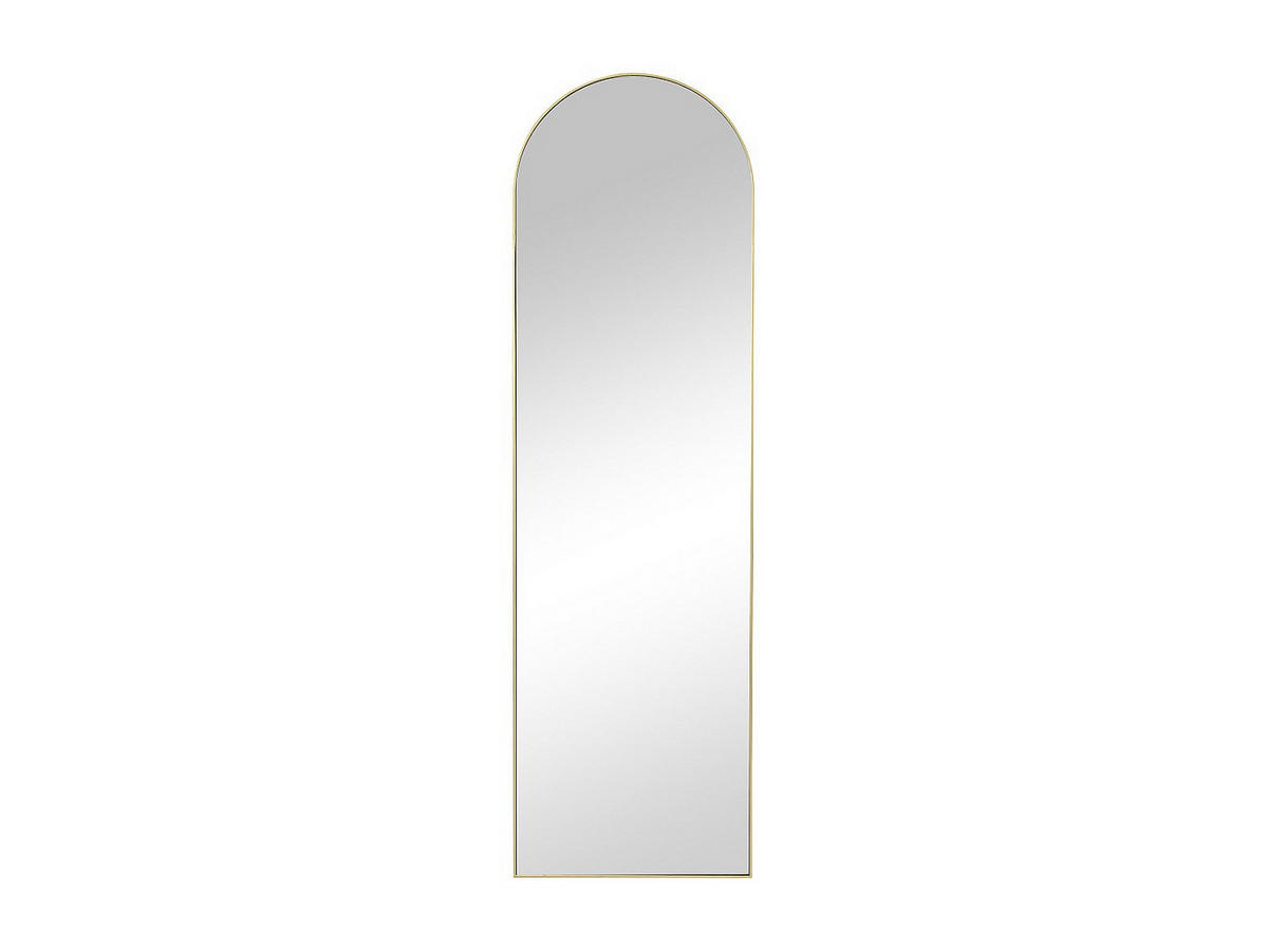 BOGENFÖRMIGER Spiegel zum Aufstellen - Metall - 50 x 170 cm - Goldfarben - MAILEN - Goldfarben, Metall (50/170/2cm) - Vente-Unique