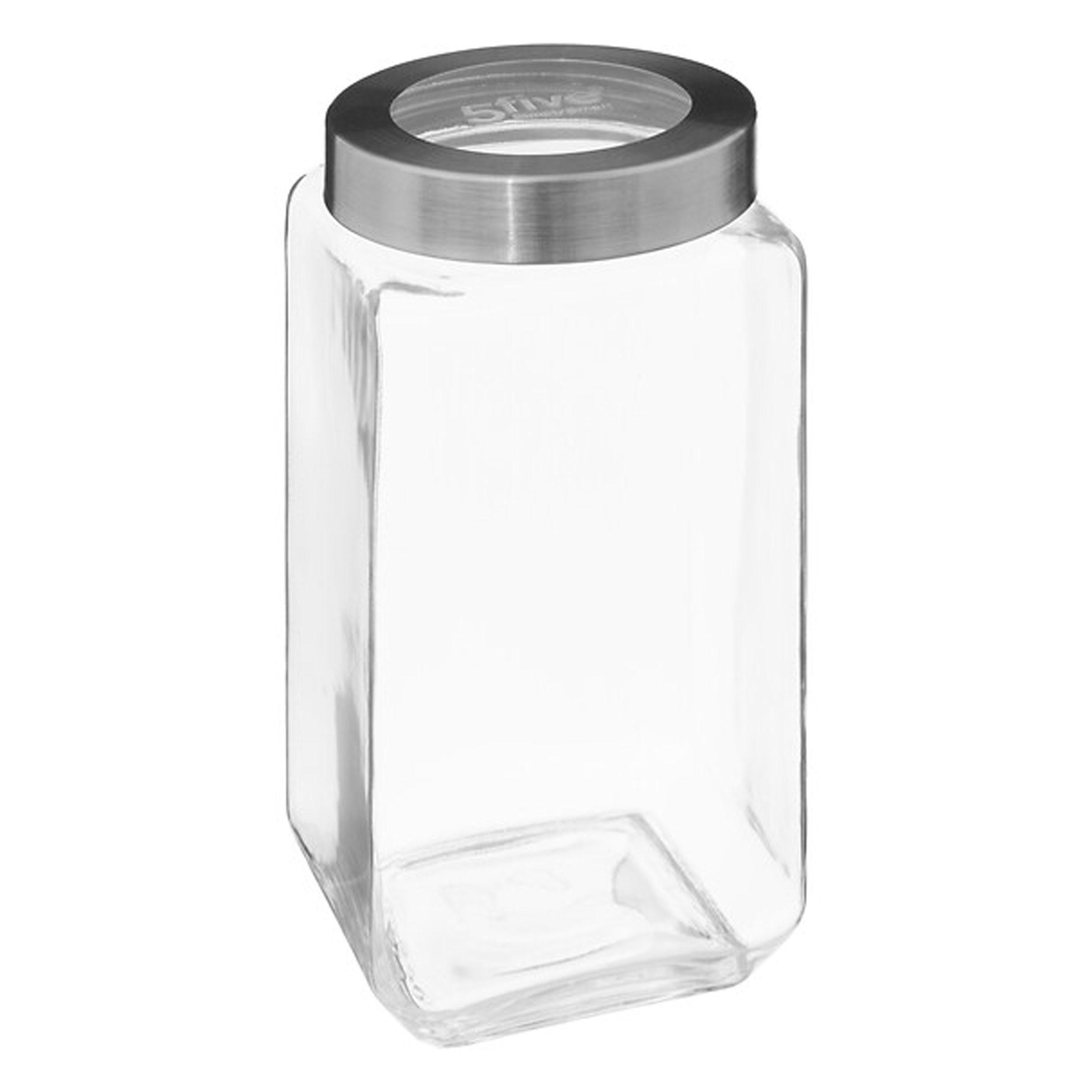 EINMACHGLAS Miro, Glas, Stahl, Acryl, Transparent, 2 L - Transparent, Glas (2L) - 5five Simply Smart