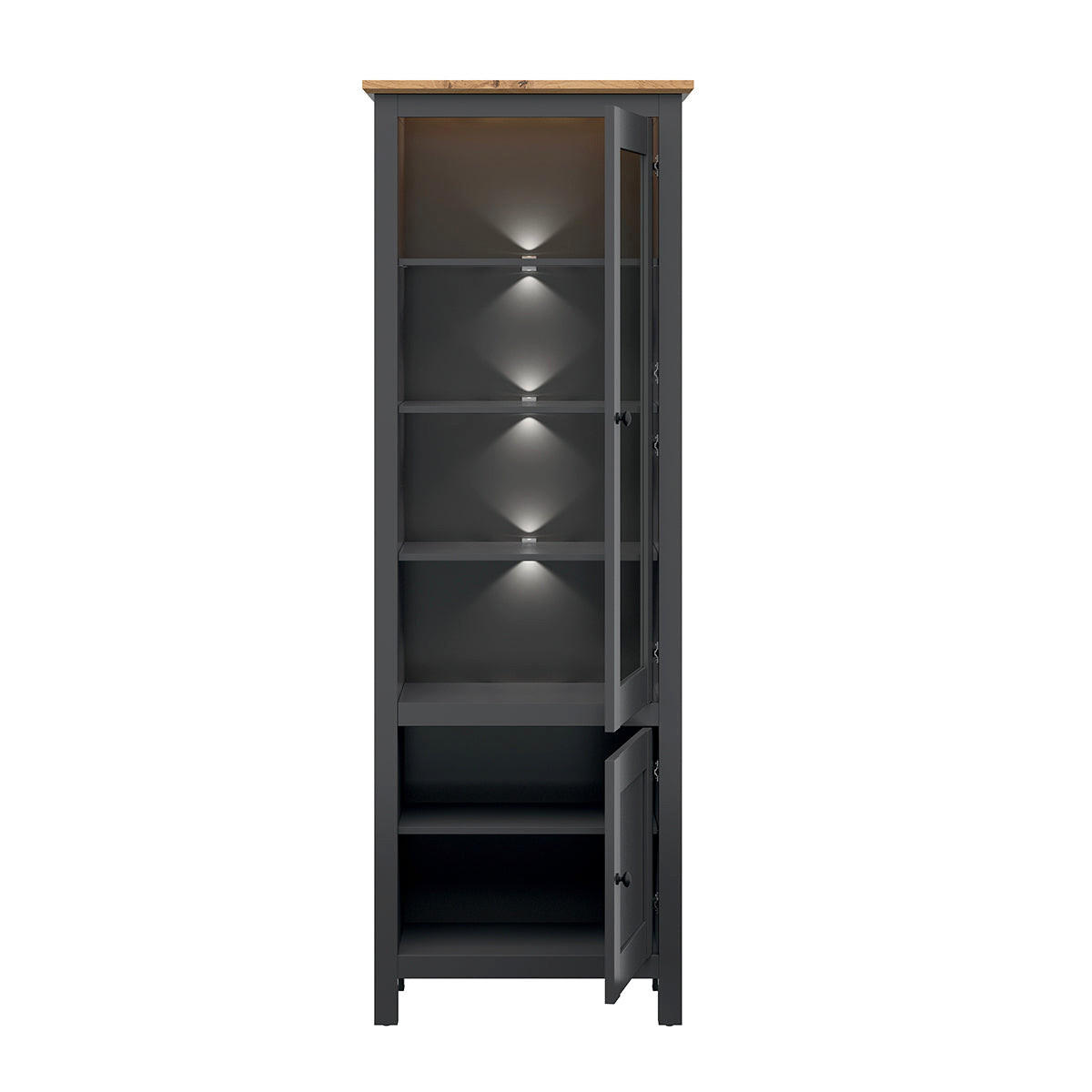 TODO - Grau, Holzwerkstoff (71/203/44cm) - Petits-meubles