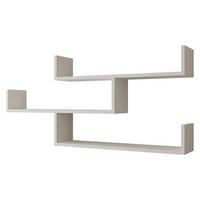 WANDREGAL Trio 003 - Kaschmir, Holzwerkstoff (119/55/18cm) - MIRJAN24