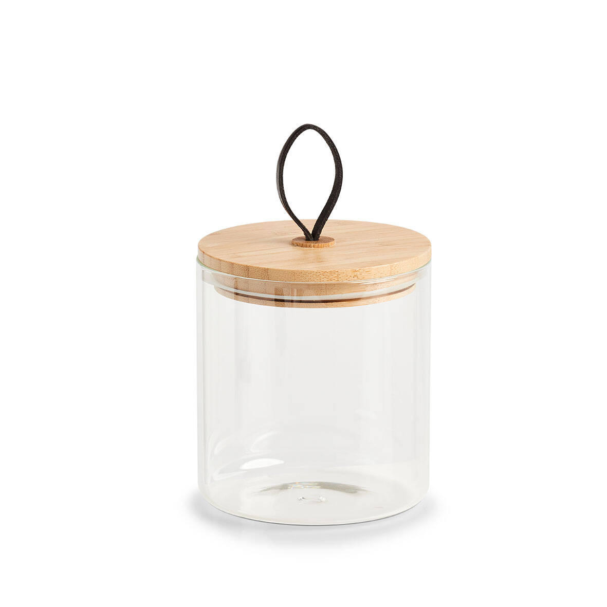 GLASBEHÄLTER 880 ml - Transparent, Glas (11.2/12.8/11.2cm)