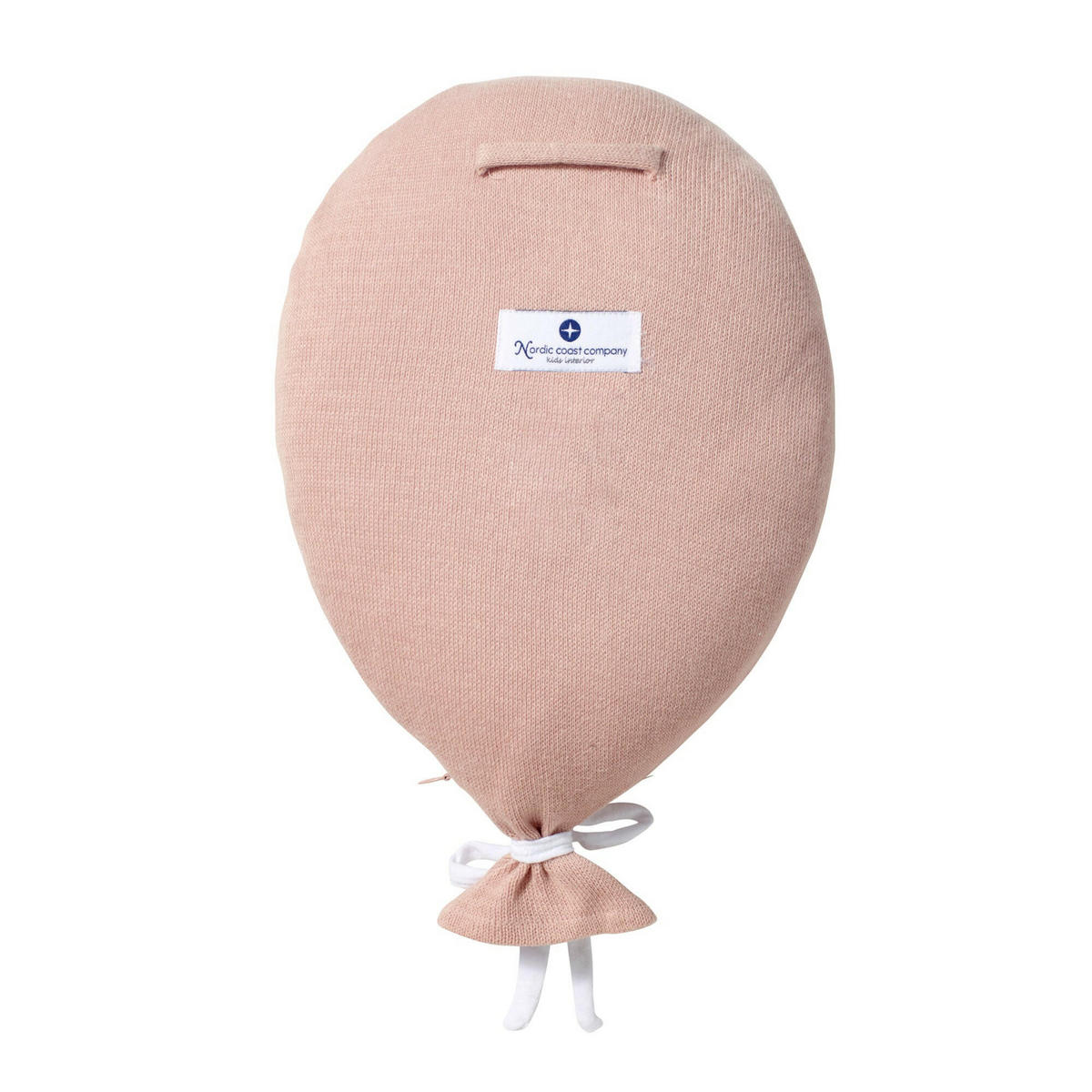 KISSEN Ballon "Welcome Little One" Rosa - Rosa, Textil (30/25cm) - nordic coast company