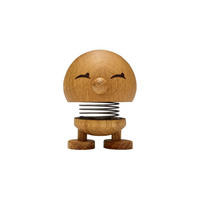 DEKOFIGUR Bimble S eiche 6,6 cm - Eichefarben, Kunststoff (5.8/6.6/4.5cm) - Hoptimist