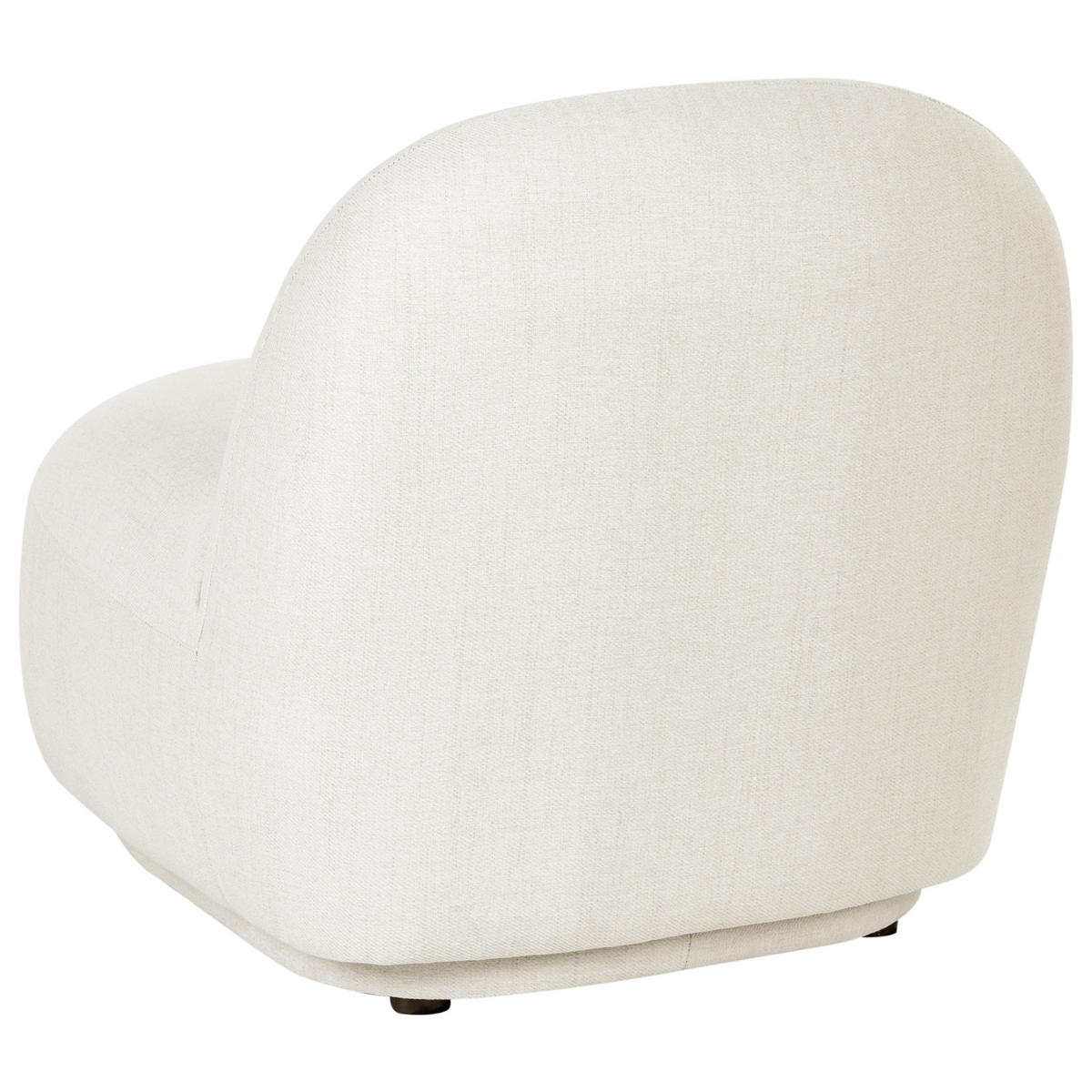 SOFA-SET 4-Sitzer Stoff Cremeweiß Lovberg - Creme, Textil (105/74/80cm) - Beliani